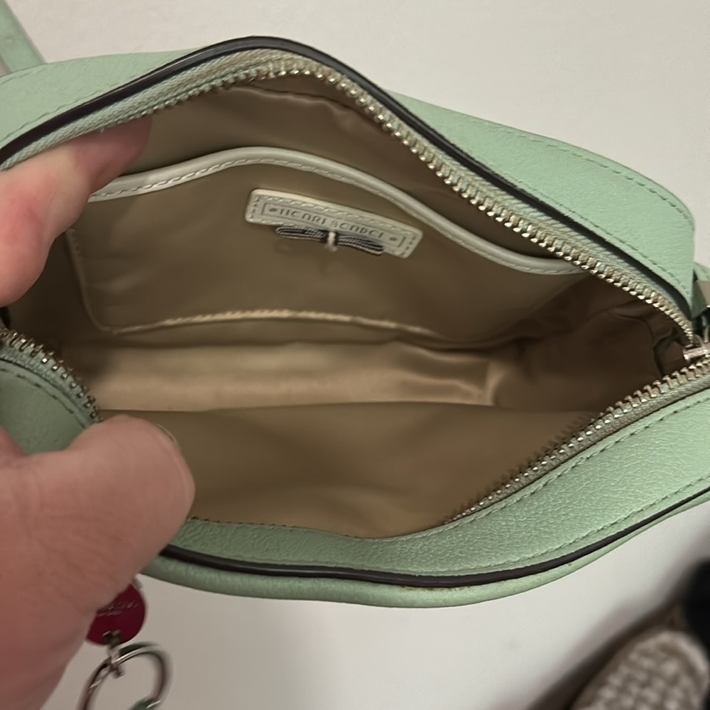Henri Bendel Mint Green Crosby Crossbody Bag - Picture 3 of 8